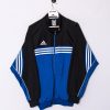 Impalavintage Adidas Blue & Black Track Jacket Wholesale