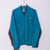 Impalavintage The North Face Light Blue 1/3 Zipper Fleece Wholesale