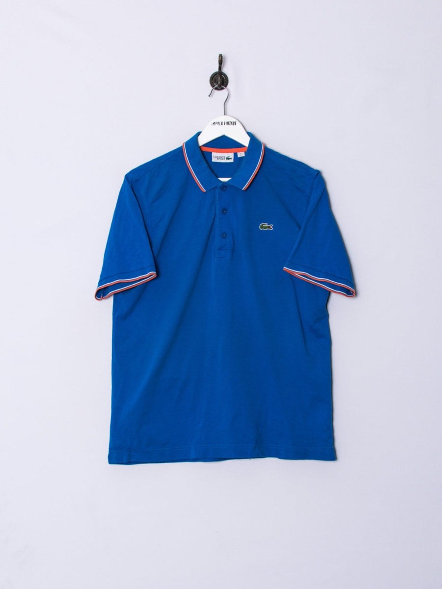 Impalavintage Lacoste Blue Poloshirt Online