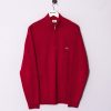 Impalavintage Lacoste I 1/3 Zipper Sweater New