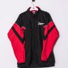 Impalavintage Reebok Black & Red Shell Jacket Hot