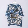 Impalavintage Eagles Land Tie Dye Cotton Tee Clearance