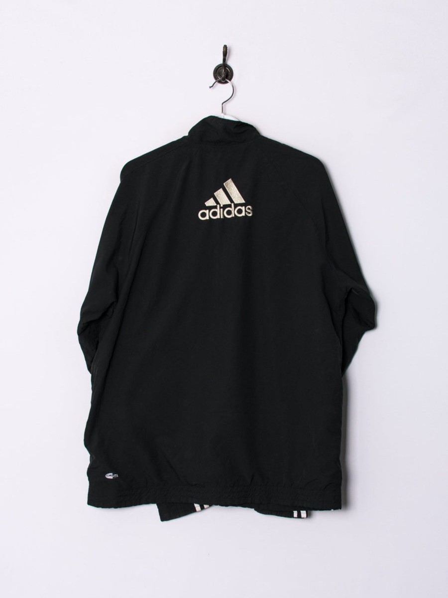 Impalavintage Adidas Black Ii Track Jacket New