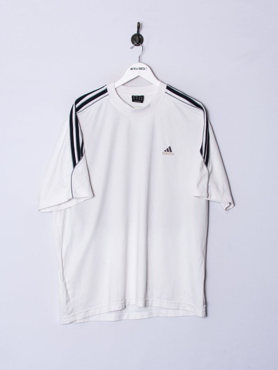 Impalavintage Adidas White Training Tee Best