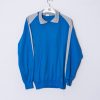 Impalavintage Blue & Grey Retro Sweatshirt Hot