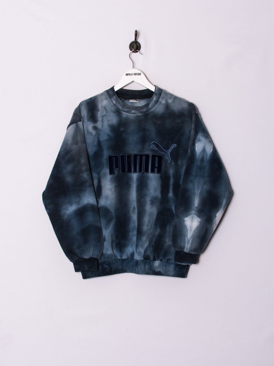 Impalavintage Puma Tie Dye Sweatshirt Hot