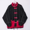 Impalavintage Athletic Press Red & Black Retro Jacket New