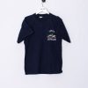 Impalavintage Jordan Petra Blue Cotton Tee Online