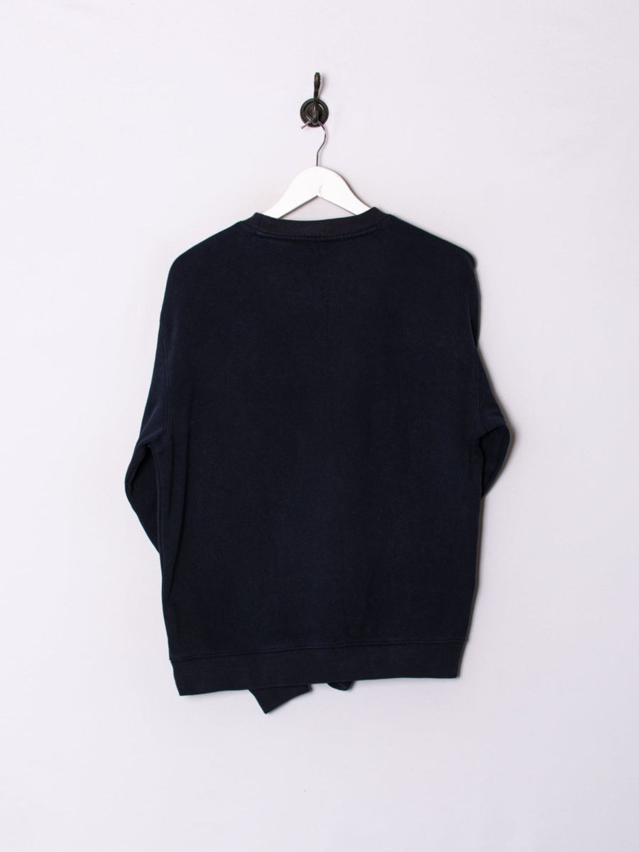 Impalavintage Fila Navy Blue Retro Sweatshirt Clearance