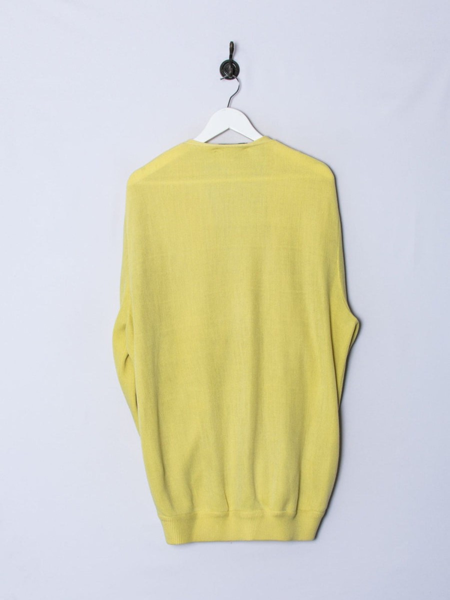 Impalavintage Yves Saint Laurent Yellow Cardigan Hot