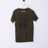 Impalavintage Puma Green Cotton Tee Online