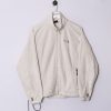 Impalavintage The North Face White Zipper Fleece Wholesale