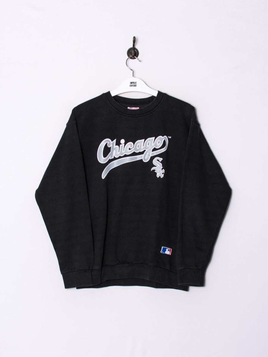 Impalavintage Chicago Sox Imanro Mlb Black Sweatshirt Hot