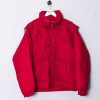 Impalavintage Red Puffer Coat New