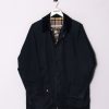 Impalavintage Barbour Navy Blue Jacket Best