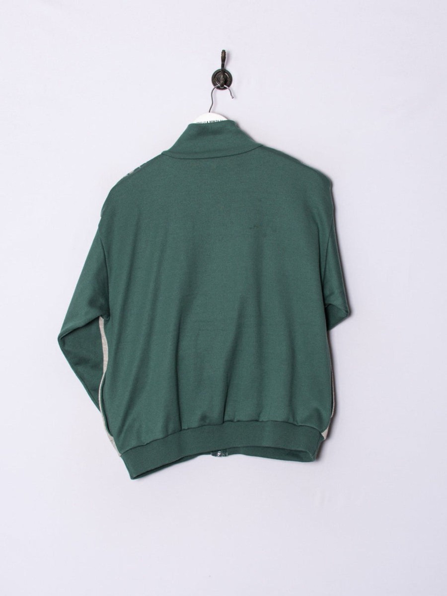 Impalavintage Green Zipper Sweatshirt Best