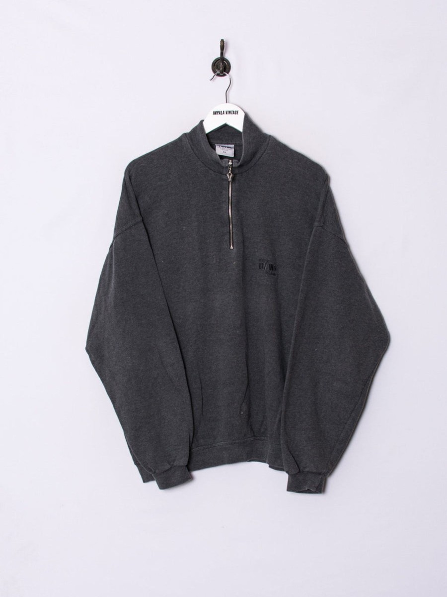 Impalavintage York 1/3 Zipper Sweatshirt Clearance