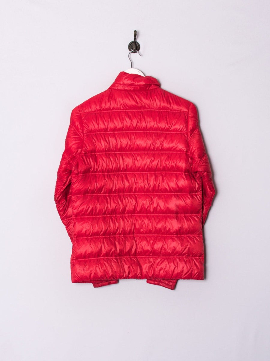 Impalavintage Adidas Red Puffer Jacket Wholesale