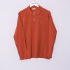 Impalavintage Lacoste Orange Long Sleeves Poloshirt Online