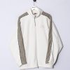 Impalavintage Kappa White Zipper Fleece Best