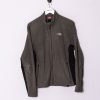 Impalavintage The North Face Grey Zipper Fleece Clearance