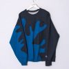 Impalavintage Champion Blue Rework I Sweatshirt Wholesale