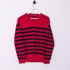 Impalavintage Tommy Hilfiger Stripes V-Neck Sweater Best