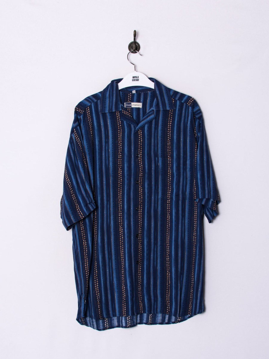 Impalavintage Club D'Amingo Blue Ii Shirt Hot