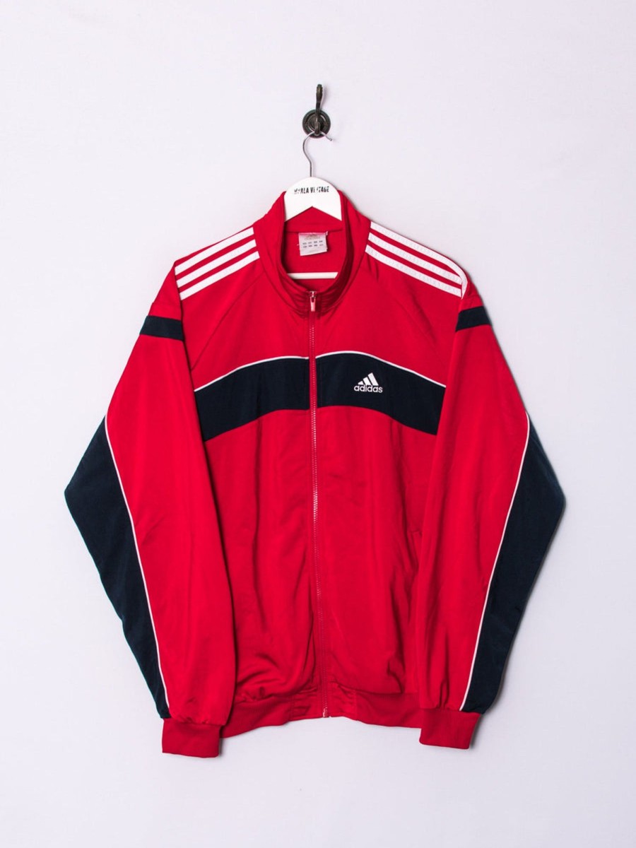 Impalavintage Adidas Red Ii Track Jacket Wholesale