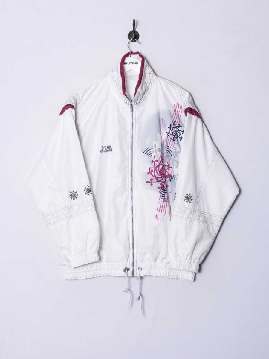 Impalavintage Killtec White Track Jacket Wholesale