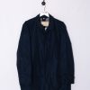 Impalavintage Burberry Navy Blue Jacket New