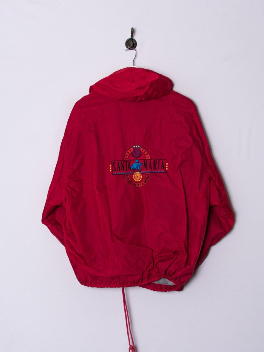 Impalavintage Santa Maria 1492 Retro Heavy Raincoat Clearance