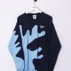 Impalavintage Reebok Blue Rework Sweatshirt Best