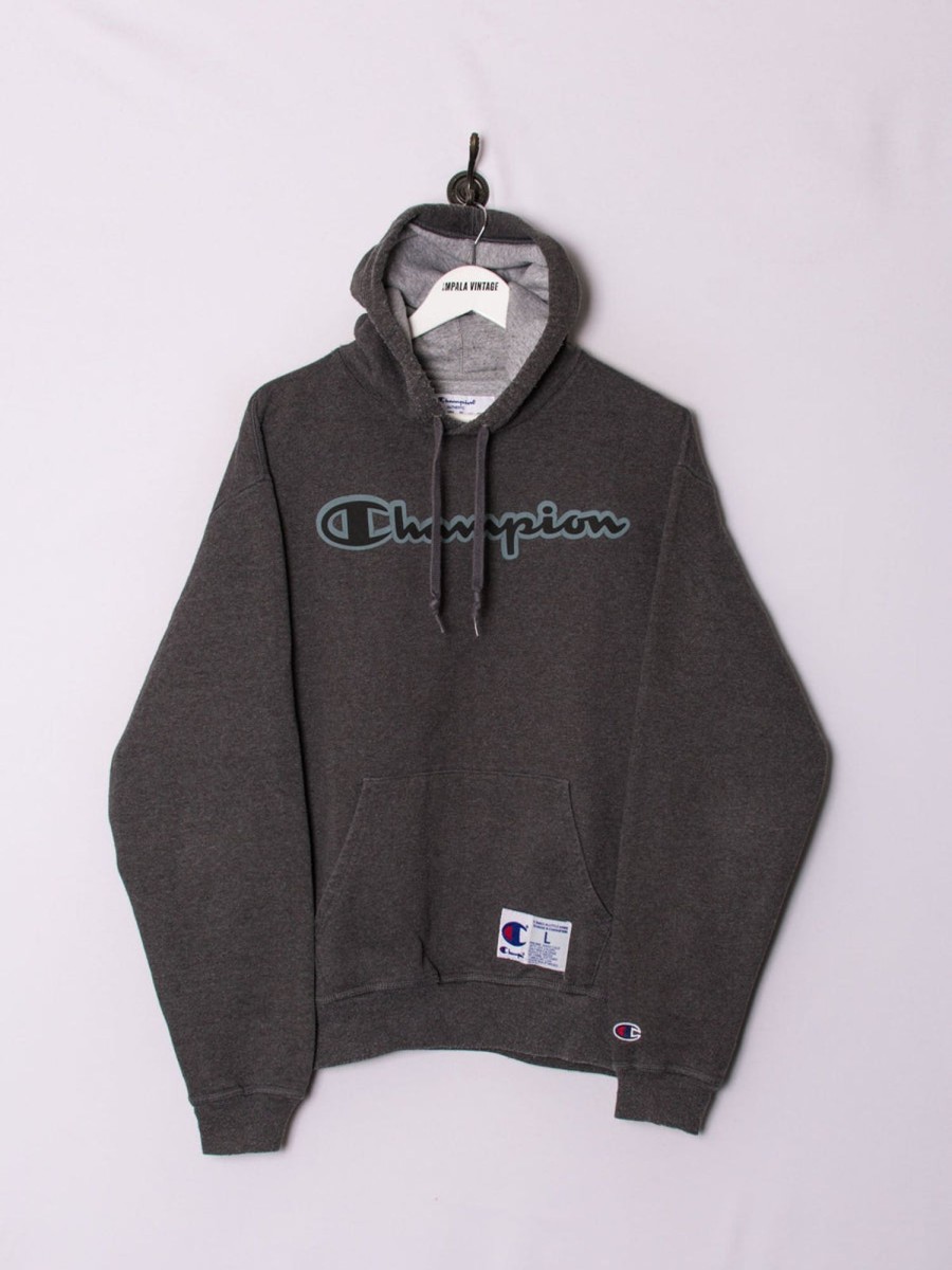 Impalavintage Champion Grey Ii Hoodie Online