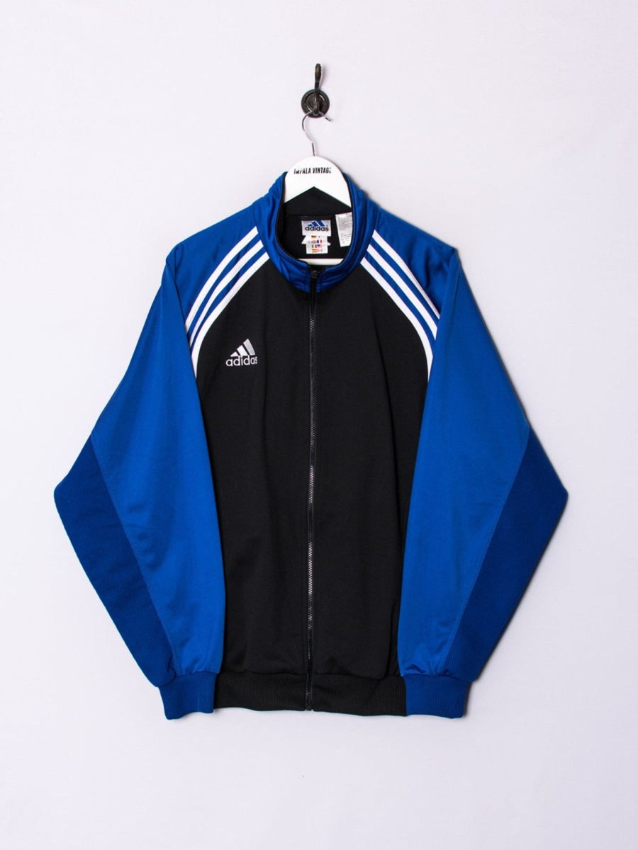 Impalavintage Adidas Navy Blue Ii Track Jacket New