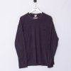 Impalavintage Nike Purple Long Sleeves Tee Best