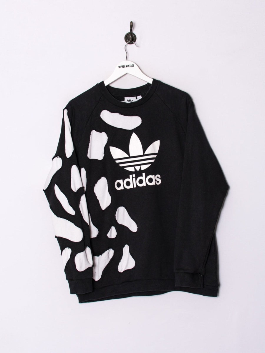 Impalavintage Adidas Originals Black Rework Sweatshirt Online