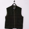 Impalavintage Burberry Wooven Vest Jacket New