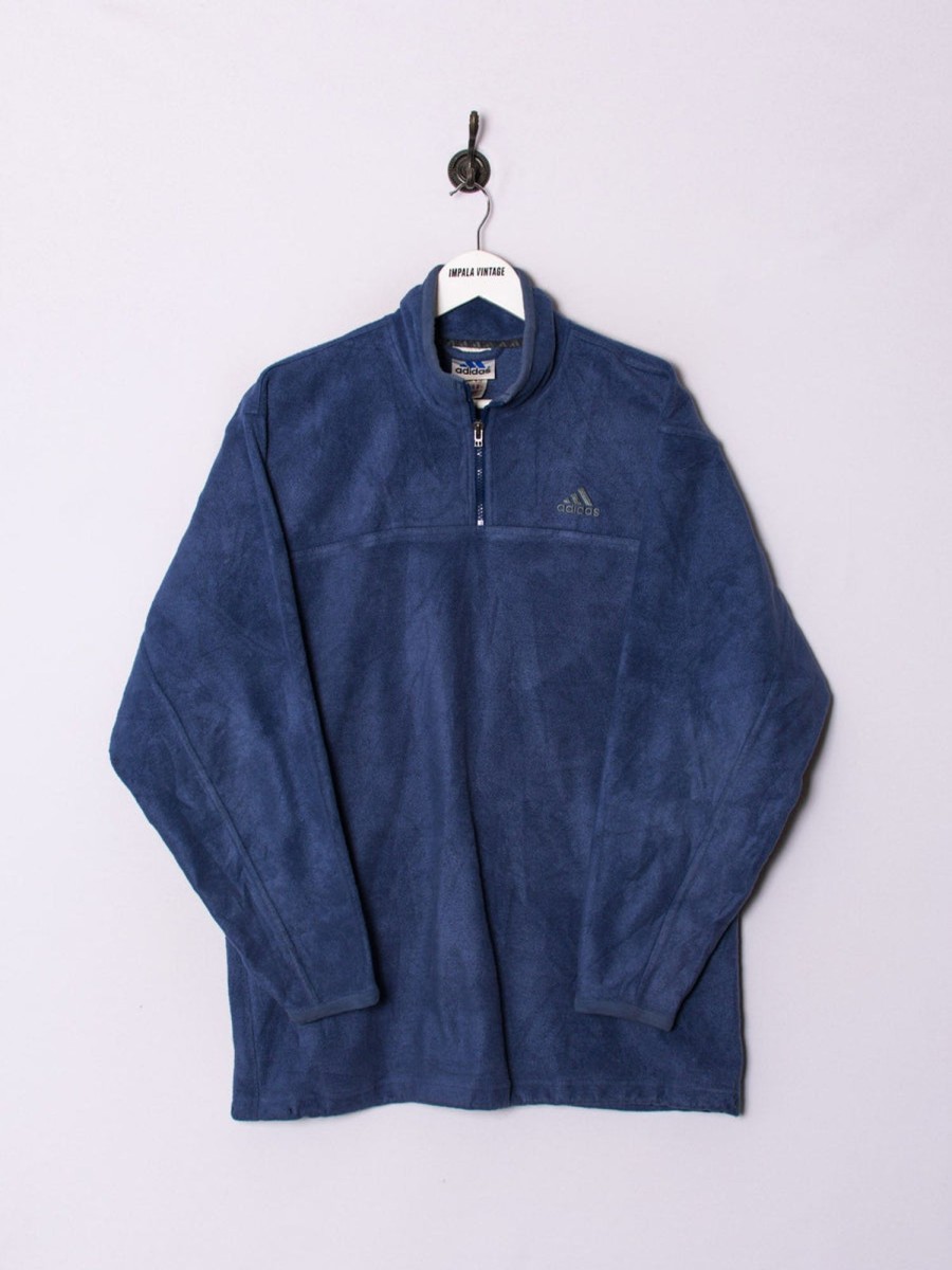 Impalavintage Adidas 1/3 Zipper Fleece Best