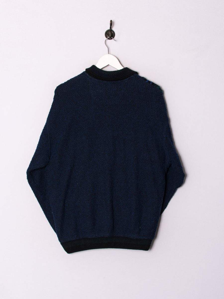 Impalavintage Carlo Colucci Blue Retro Sweater Online