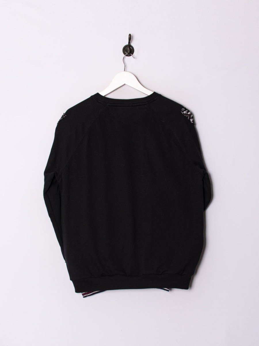 Impalavintage Fila Black Ii Rework Sweatshirt Clearance