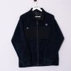 Impalavintage Monty Navy Blue Fleece Best