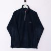 Impalavintage Kappa Navy Blue I 1/3 Zipper Fleece Clearance