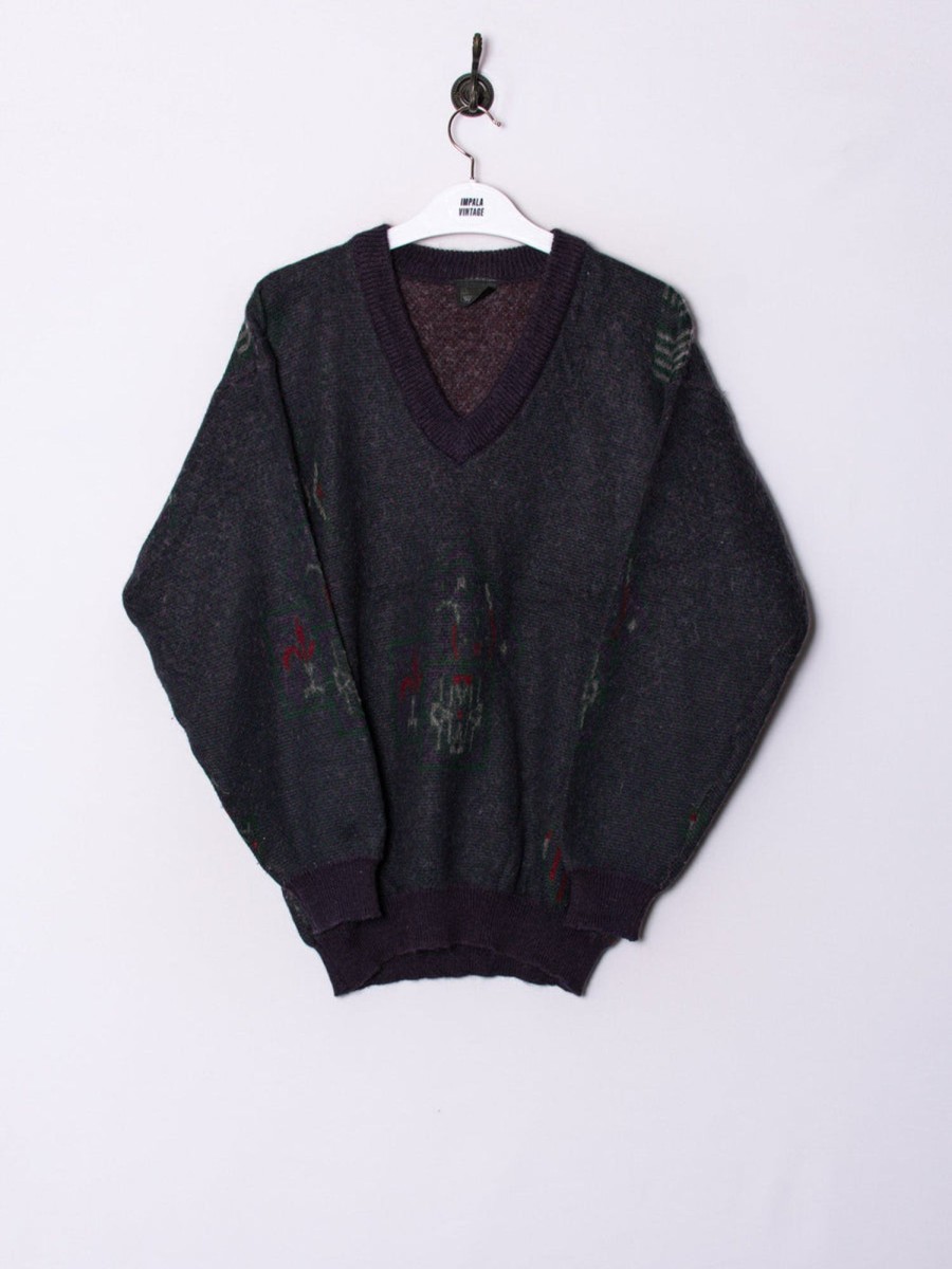 Impalavintage David Wick V-Neck Sweater Online