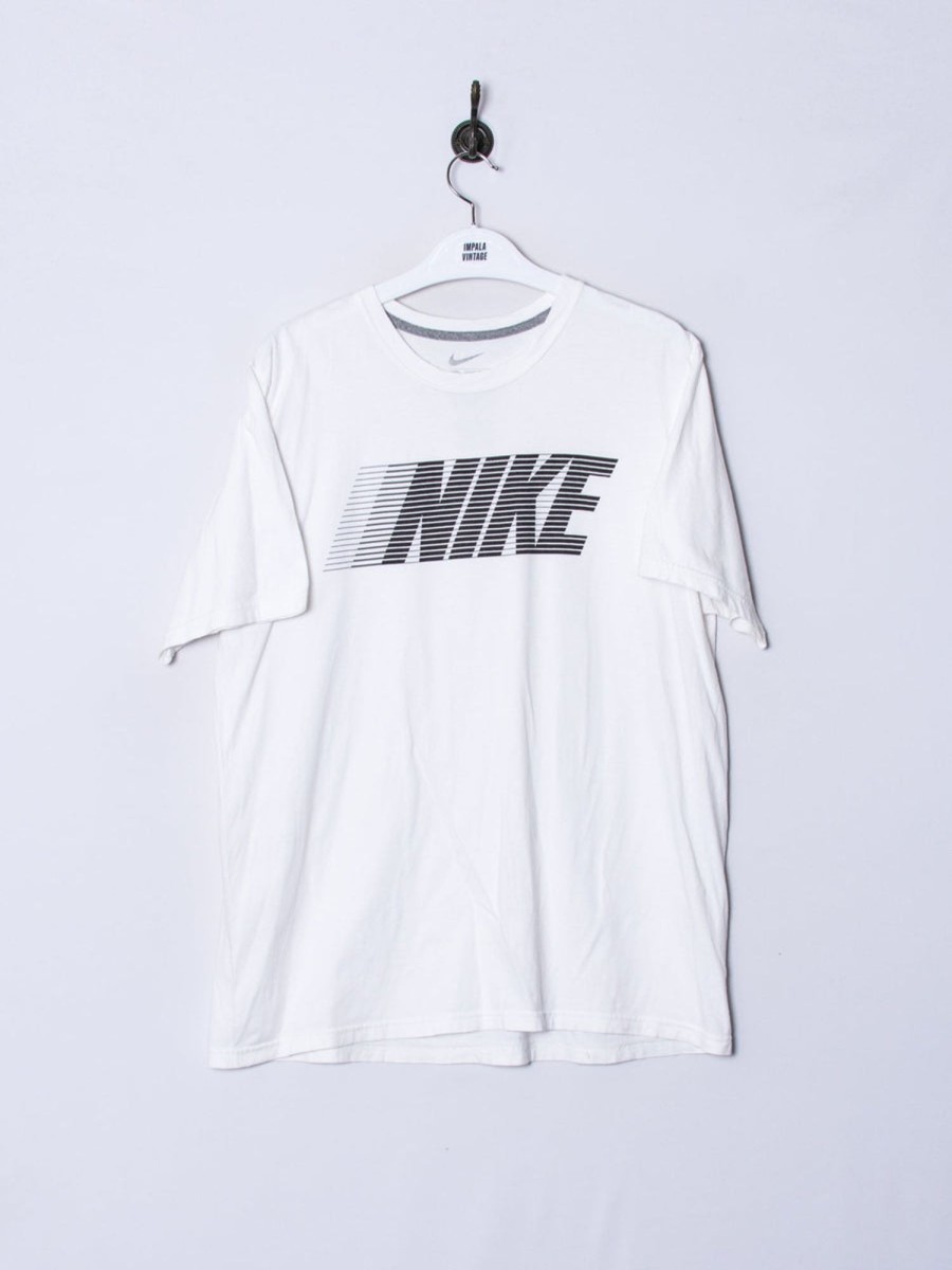 Impalavintage Nike White Classic Cotton Tee Hot