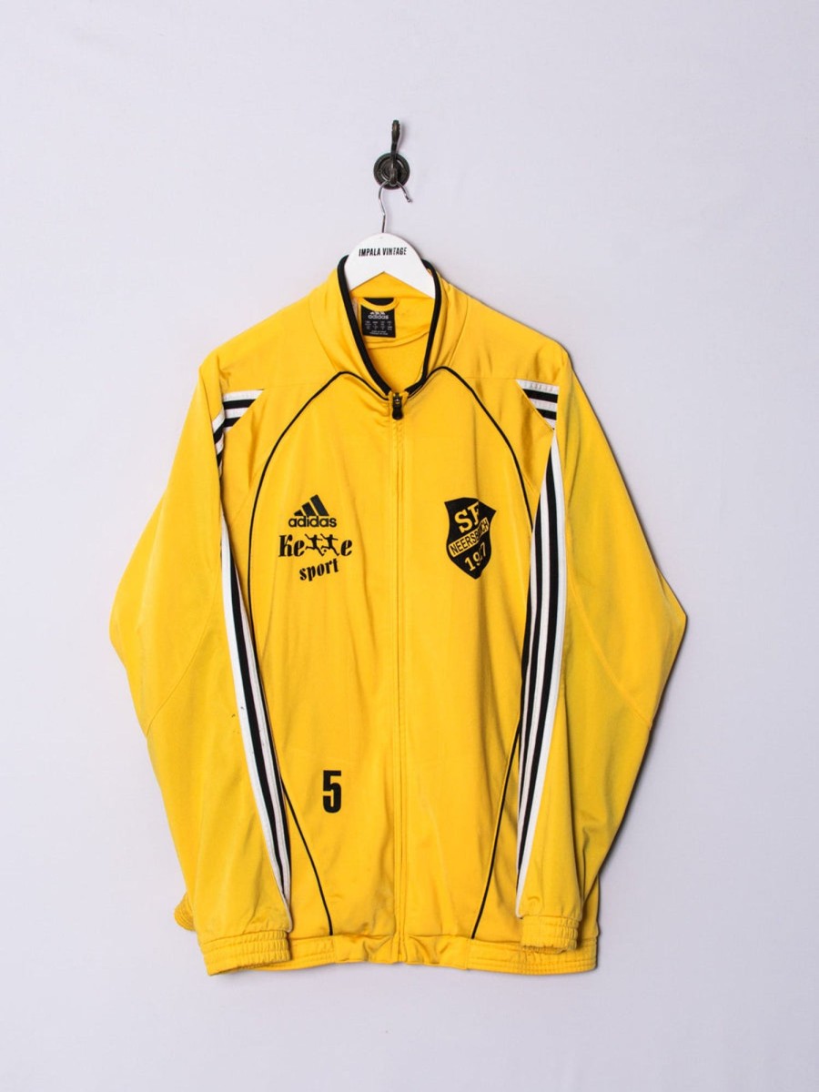 Impalavintage Adidas Yellow Track Jacket Online