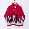 Impalavintage Nike Red Xx Rework Hoodie New