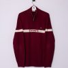 Impalavintage Lacoste 1/3 Zipper Sweater Best