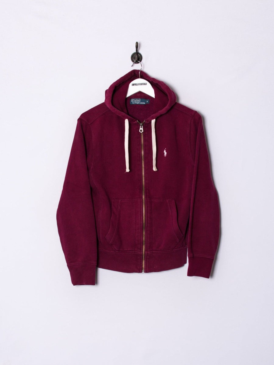 Impalavintage Polo Ralph Lauren Zipper Hoodie Hot