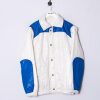 Impalavintage Blue & White Puffer Jacket New